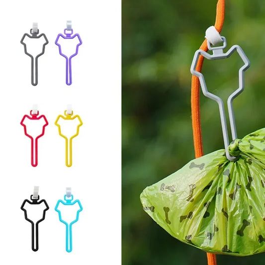 Hands-Free Dog Poop Bag Holder Clip | Leash Accessory Dog Bag Holder Clip Peaceful Pleasures Health and Wellness