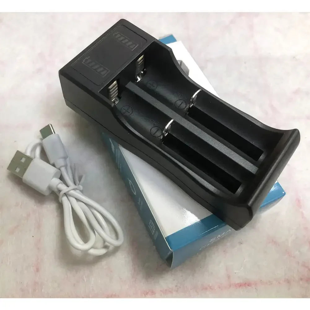 18650 Lithium Battery Charger – 1/2/3 Slot USB 4.2V