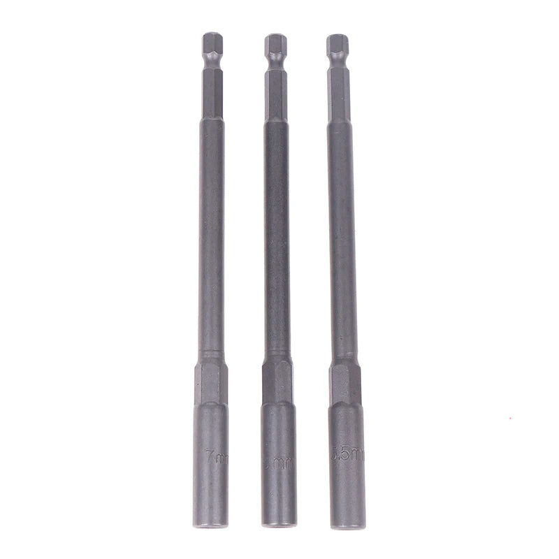 Hex Drill Socket Bit 5.5–19mm | 150mm Extension Bar