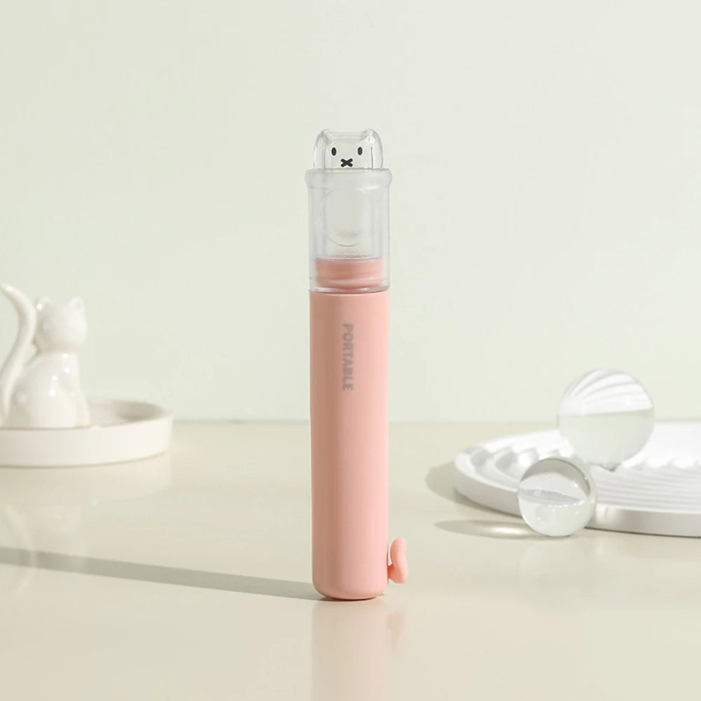 Compact Toothbrush Travel 2-in-1 Function Brush Head Toothpaste