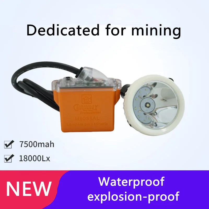 SHINEKNOT 18000 Lumen LED Headlamp | Waterproof Mining Fishing