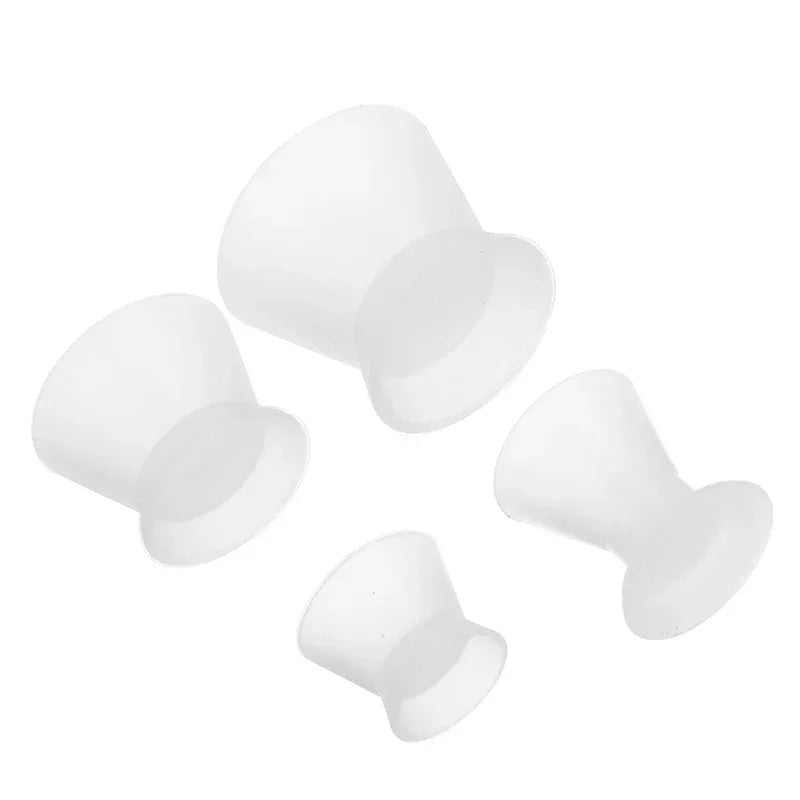 4-Piece Silicone Dental Mixing Bowls & Dappen Dishes Set
