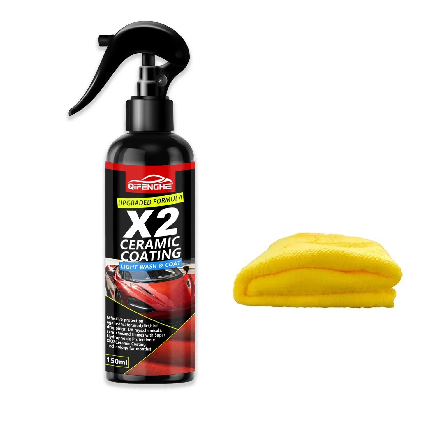 Nanoceramic Coating Spray – Car Polish & Paint Protection
