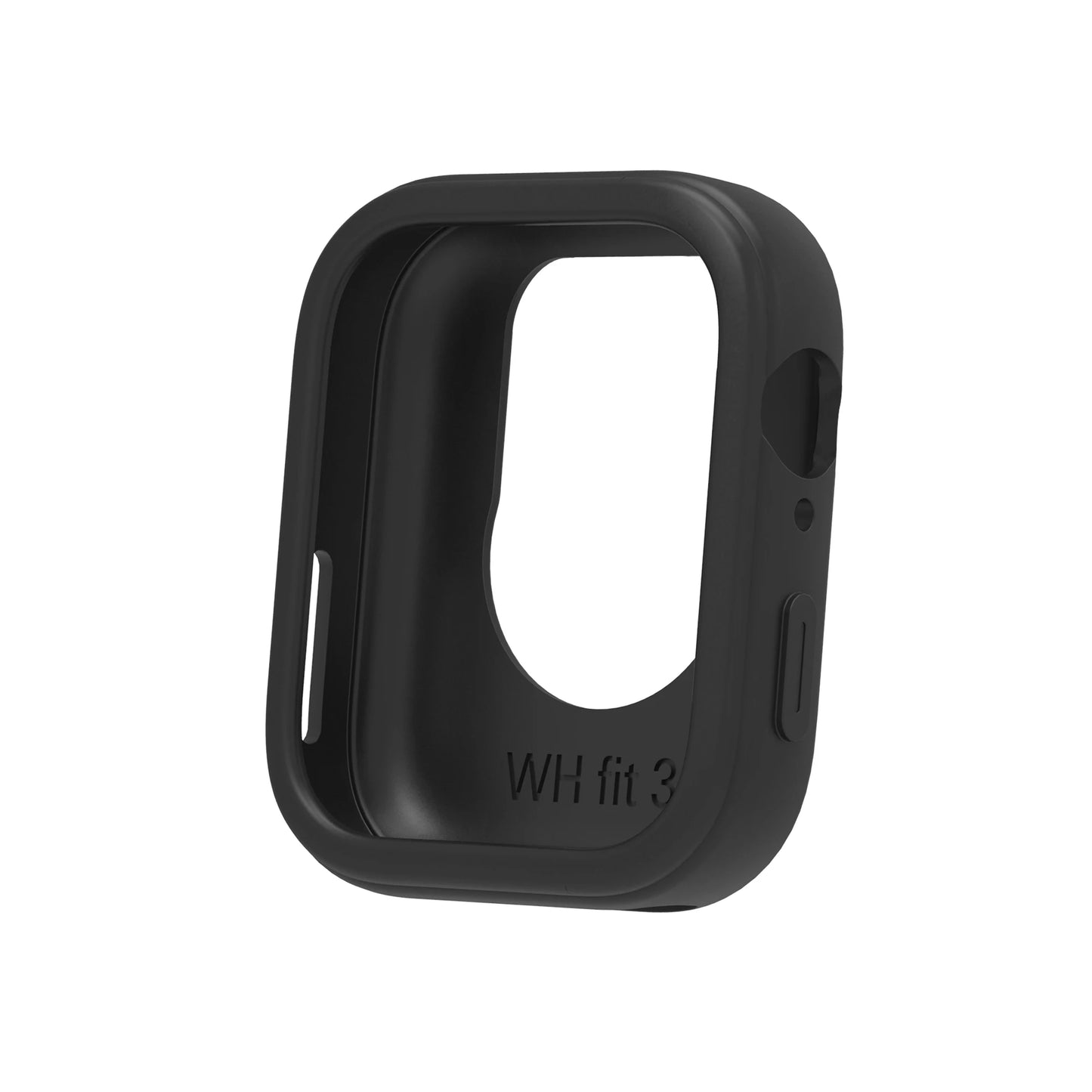 Silicone Case for Huawei Watch Fit 3 – Drop-Proof Cover Peaceful Pleasures Health and Wellness black