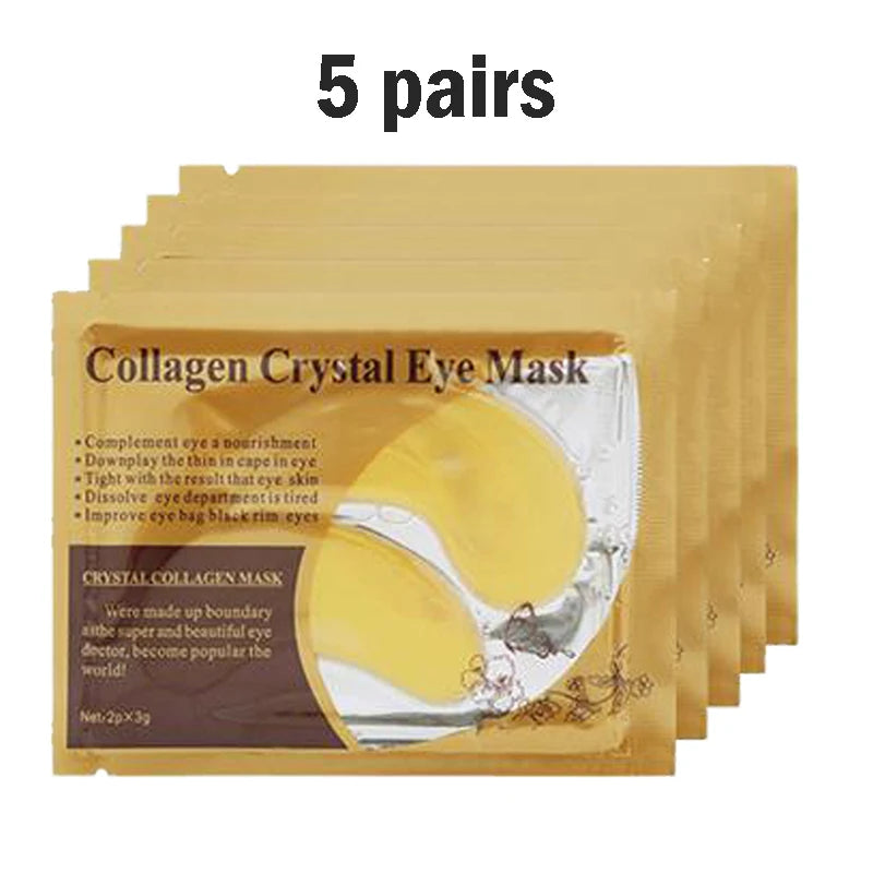 Gold Collagen Crystal Eye Patches – Firming & Moisturizing Mask
