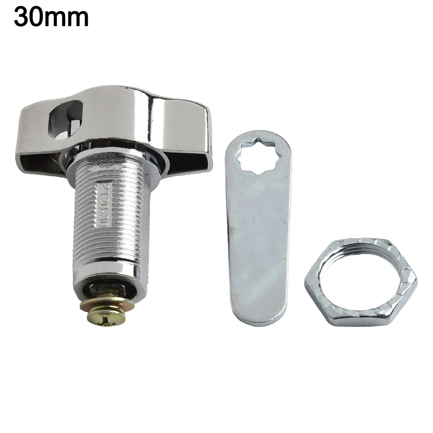 Cabinet Cam Lock Door Padlock Zinc Alloy Keyless Mechanical