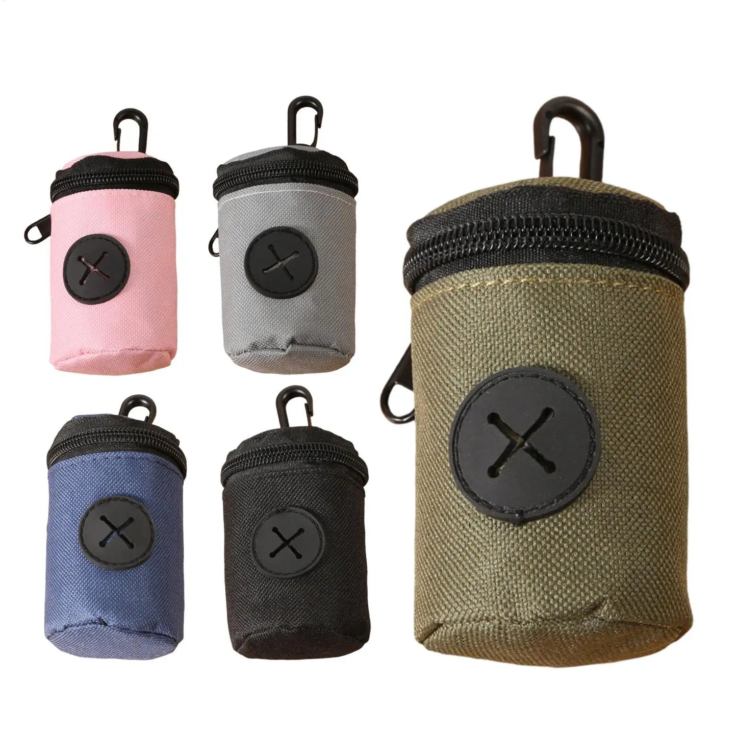 Portable Dog Poop Bag Dispenser & Holder with Clip