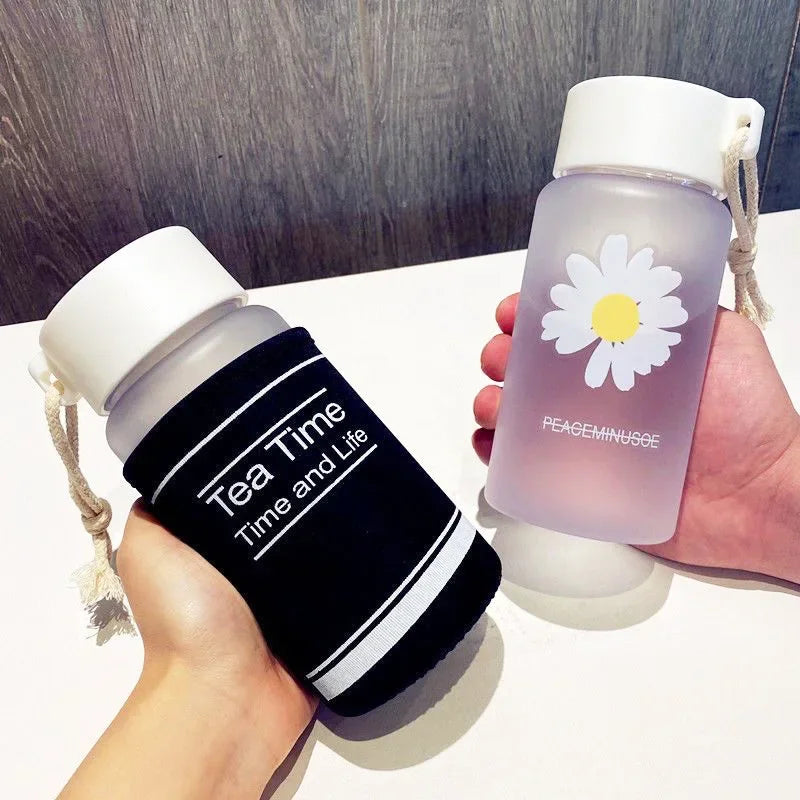 Daisy 500ml BPA-Free Reusable Leakproof Water Bottle Reusable Water Bottle Peaceful Pleasures Health and Wellness