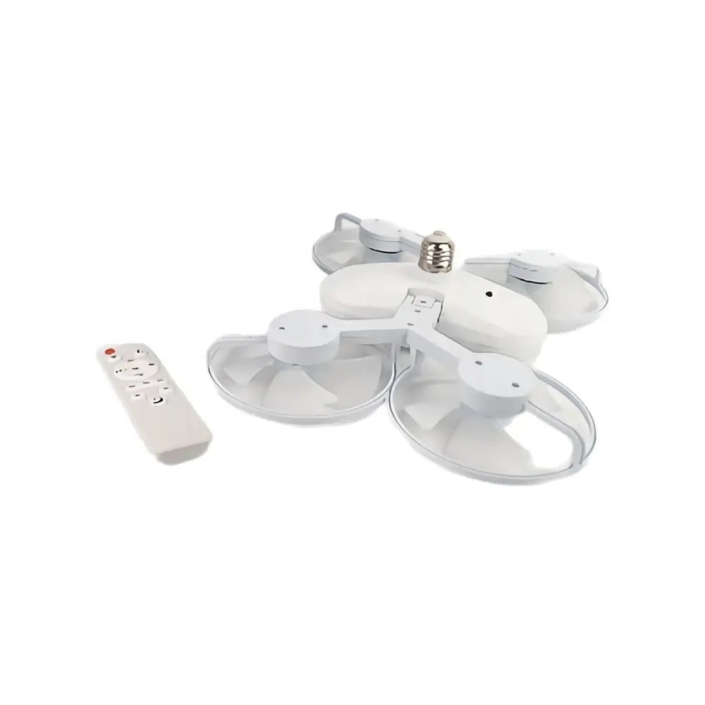 3-Speed Dimmable LED Ceiling Fan Light | Remote Control