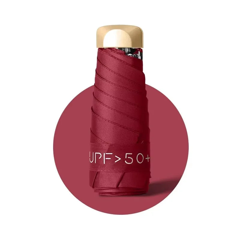 Mini Pocket Parasol – UV Folding Sun & Rain Umbrella | 250g