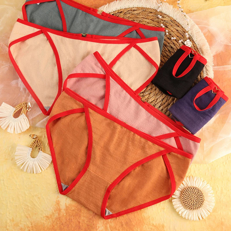 Women's Graphene Cotton Crotch Panties | Breathable Knit Underwear