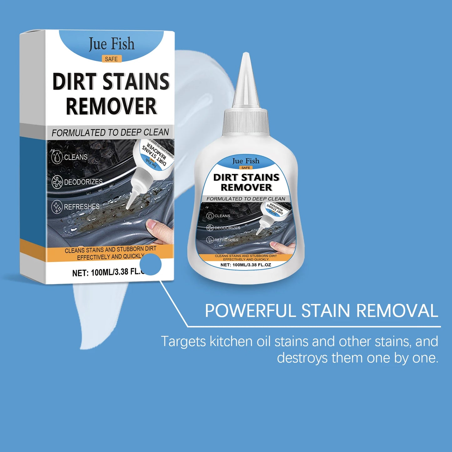 Multipurpose Stain Remover Gel | Grease, Rust & Grime Cleaner