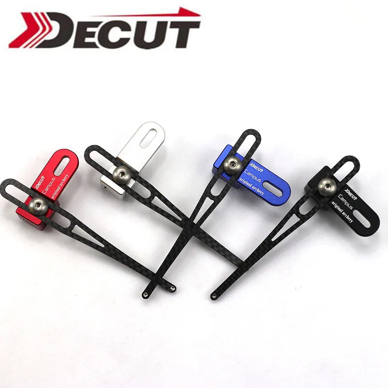 DECUT Recurve Bow Clicker Extended Carbon Magnetic Side Pad