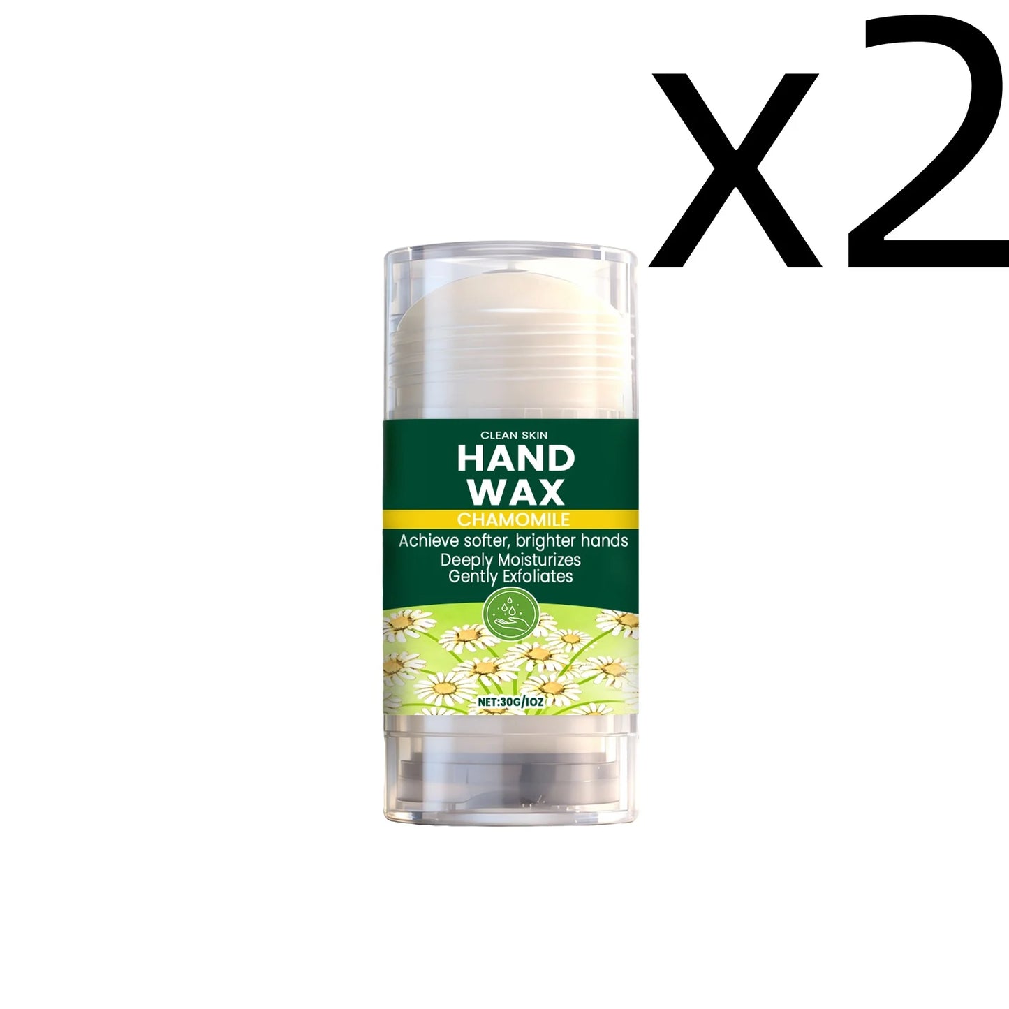 Chamomile Hand Wax Cream for Moisturizing & Repair Peaceful Pleasures Health and Wellness 30g X 2PCS