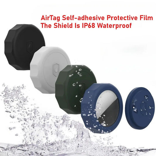Airtag Locator Silicone Case Accessories All-inclusive Waterproof and Scratch-resistant Case for Tracking and Locating Anything Peaceful Pleasures Health and Wellness