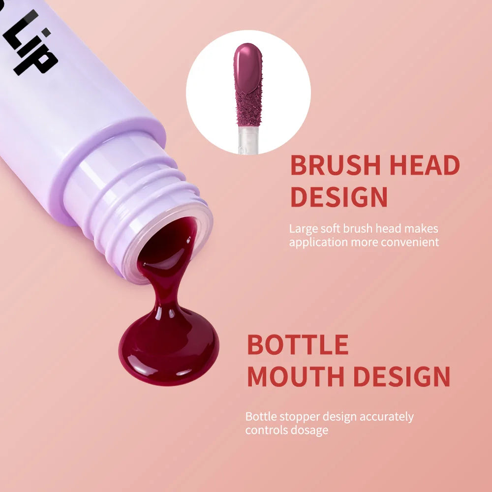 Lakerain Kulfée Lip Oil Long-lasting Moisturizing 9 Color Lip Gloss Non-Sticky Smooth Glide Deep Hydrating Lips Beauty Makeup Peaceful Pleasures Health and Wellness