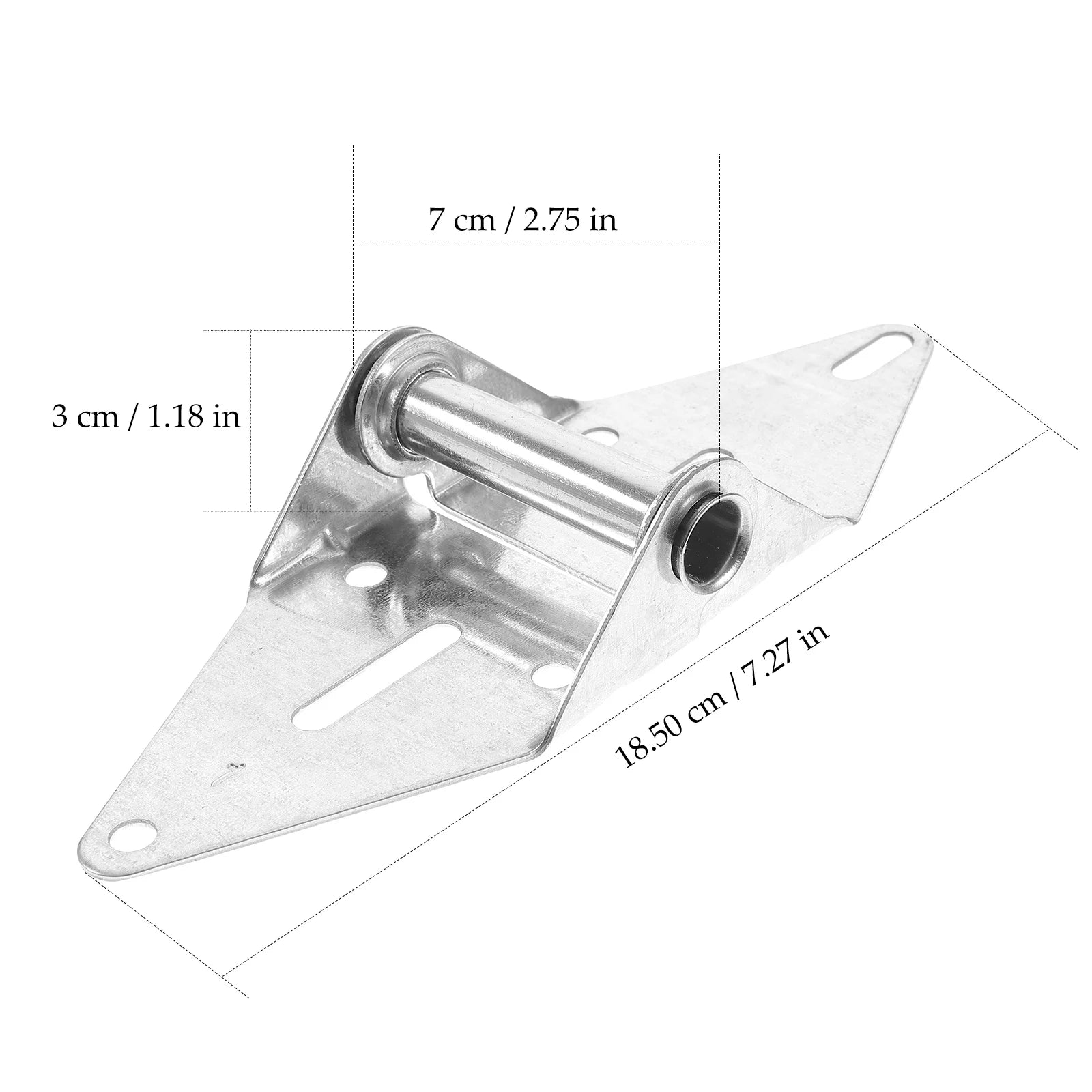2Pcs Garage Door Hinge Garage Door Bracket Hinge Heavy Duty Exterior Spring Loaded To With Mounting Bolts Hardware Accessories Peaceful Pleasures Health and Wellness