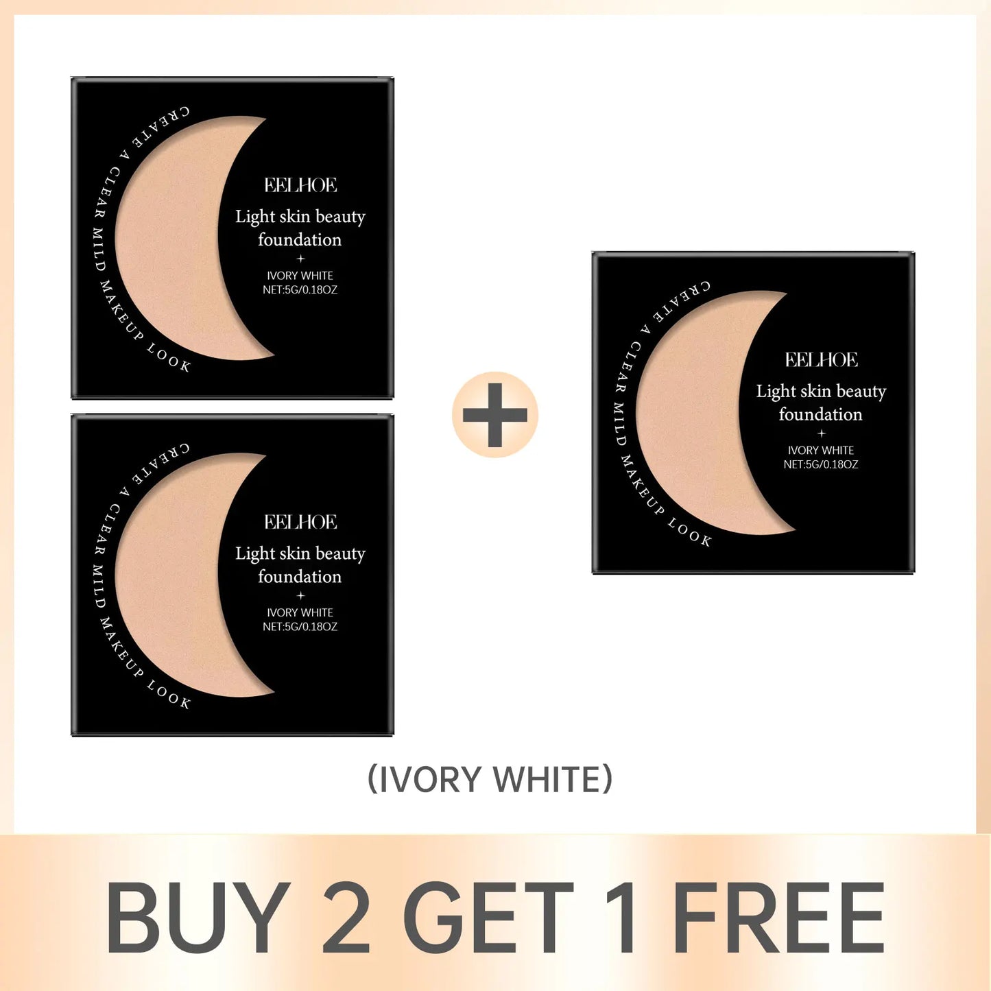 Eelhoe Matte Foundation – Full Coverage Hydrating & Waterproof