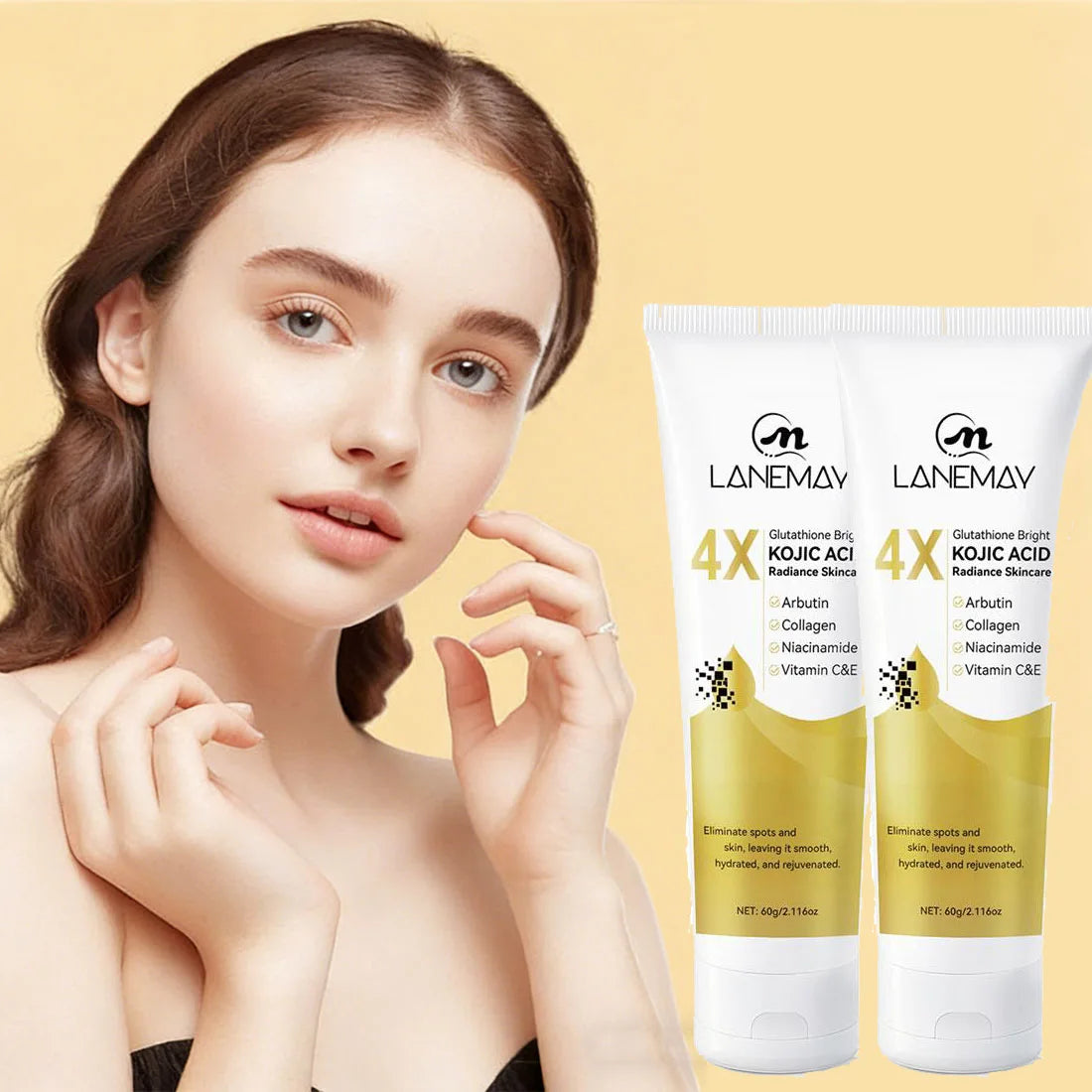 Kojic Acid Brightening Cream – Dark Spot & Even Skin Tone