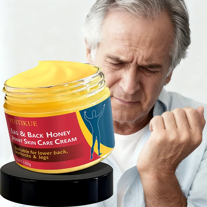 Honey Joint Care Cream for Lower Back Hips And Legs - Firming Lifting Deep Moisturization Joint Protection Peaceful Pleasures Health and Wellness