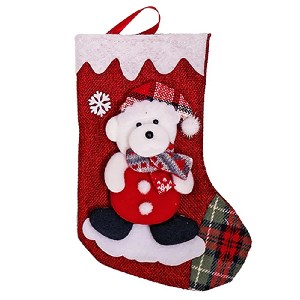Christmas Stocking Santa Design – Festive Holiday Decor