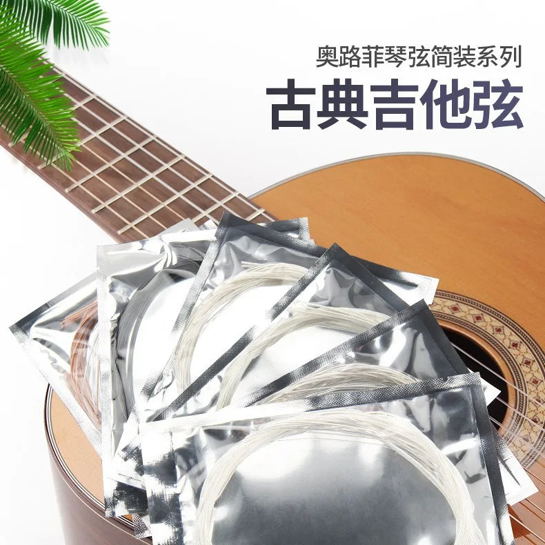 Guitarstrings Classical Strings Nylon 1-6Strings Simple Packing