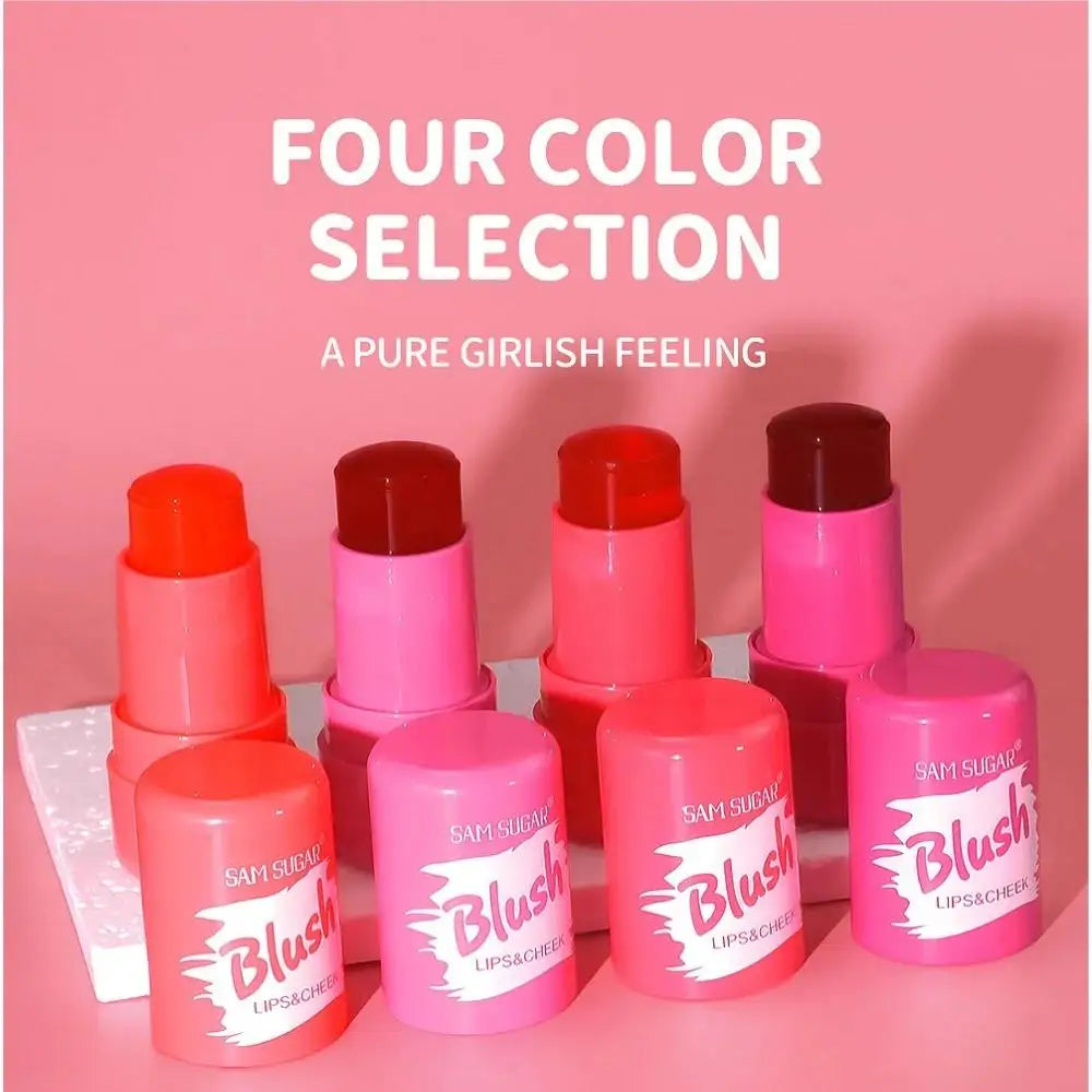 SAM SUGAR Jelly Blush Stick – 3-in-1 Lip, Cheek & Eye Tint