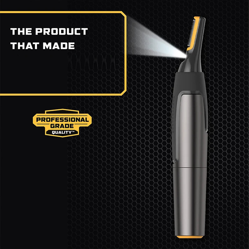 New Multifunction Nose Eyebrow Sideburns Head Shaver Personal Facial Care Washable Electric Men's Mini Razor Peaceful Pleasures Health and Wellness