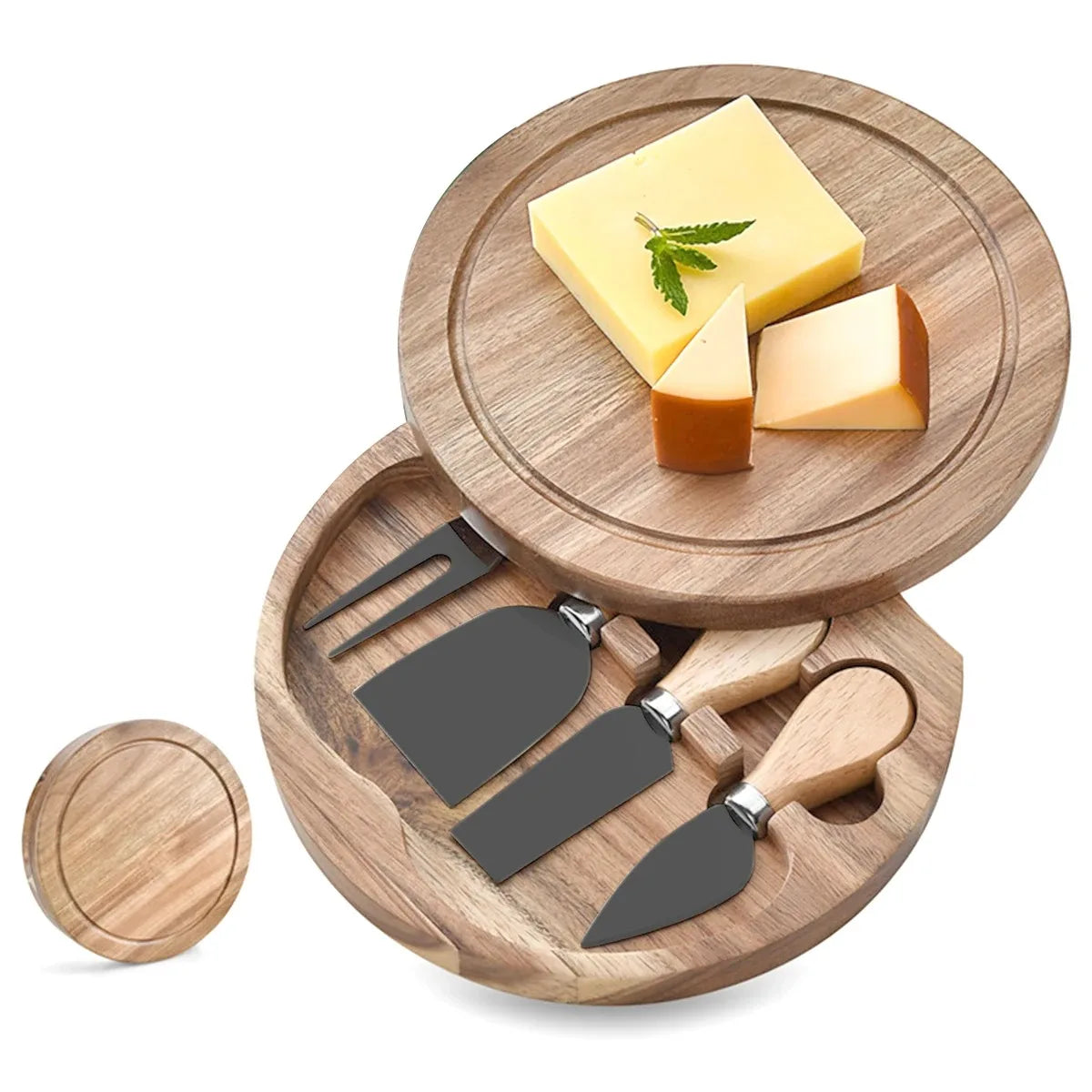 Cheese Knives Set for Charcuterie Boards and Cutlery, Stainless Steel Cheese Knife Set Collection, Kitchen Gadgets Peaceful Pleasures Health and Wellness