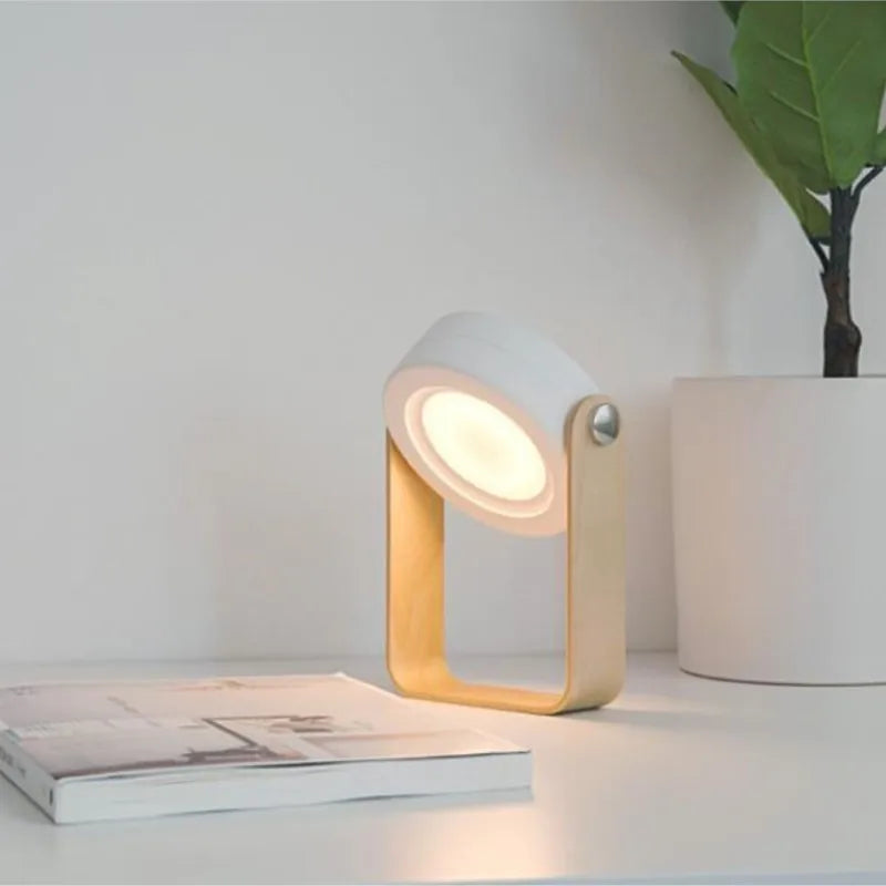 LED Foldable Lantern Desk Lamp | Touch Dimmer USB Rechargeable