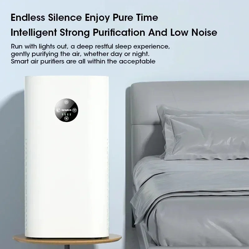 Large Room Air Purifier HEPA Filter for 180m² Removes Pet Hair Dust Smoke Formaldehyde with Negative Ion Cleaner for Home Office Peaceful Pleasures Health and Wellness