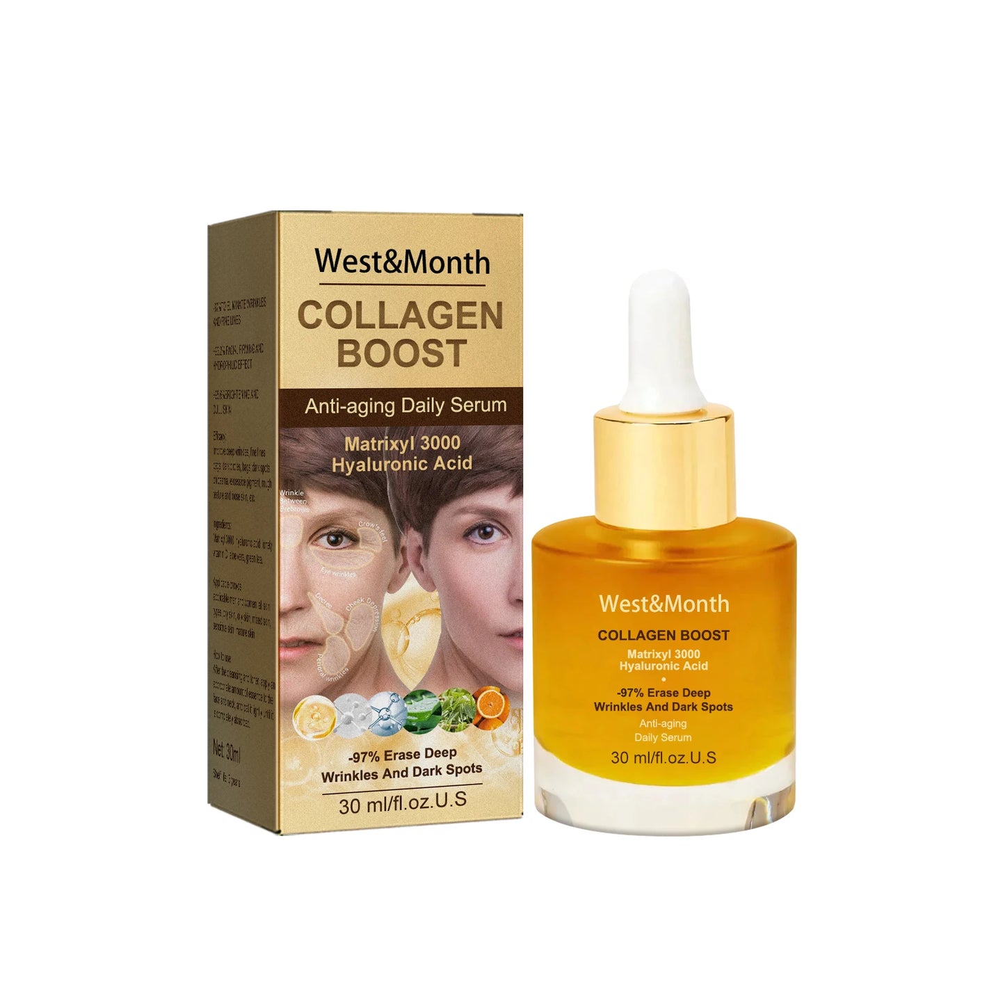 Collagen Face Serum – Anti-Aging, Firming & Brightening