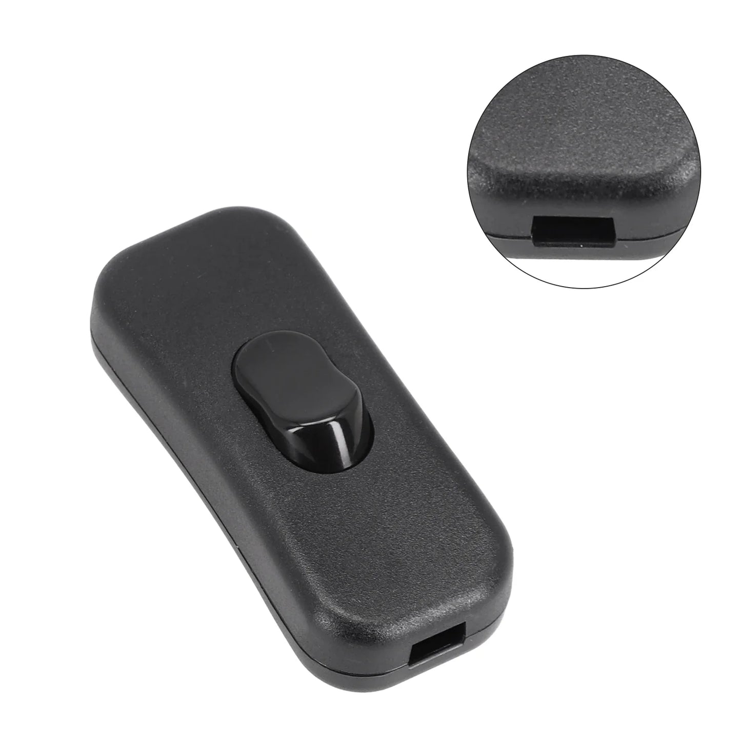 Inline Rocker Cord Switch On/Off for Desk & Floor Lamps – Model 303
