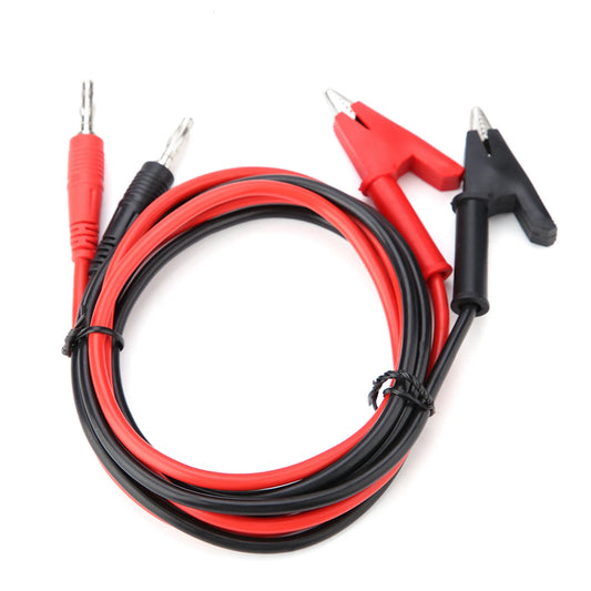 P1040 Silicone Banana Plug Crocodile Clip Test Probe Lead Testing Peaceful Pleasures Health and Wellness Default Title