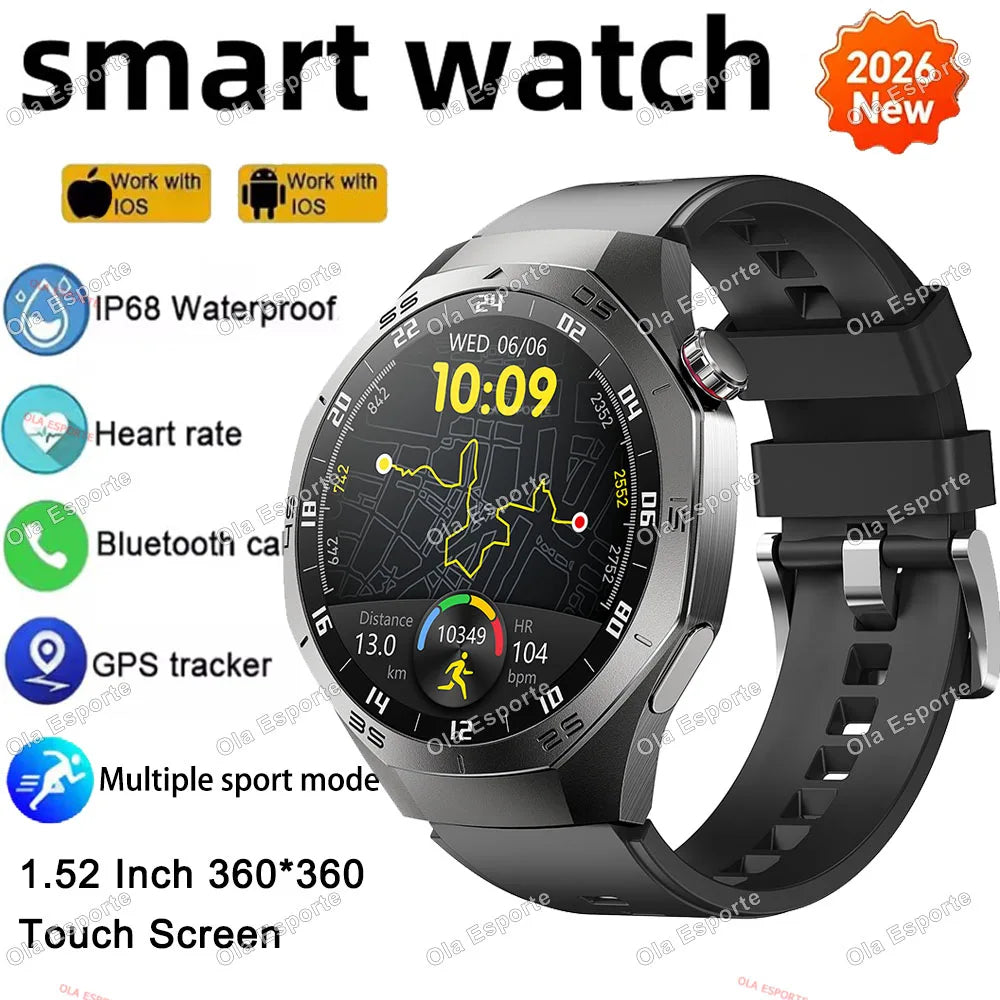 Ola Esporte HT30 Smartwatch – Bluetooth Calling & Heart Rate