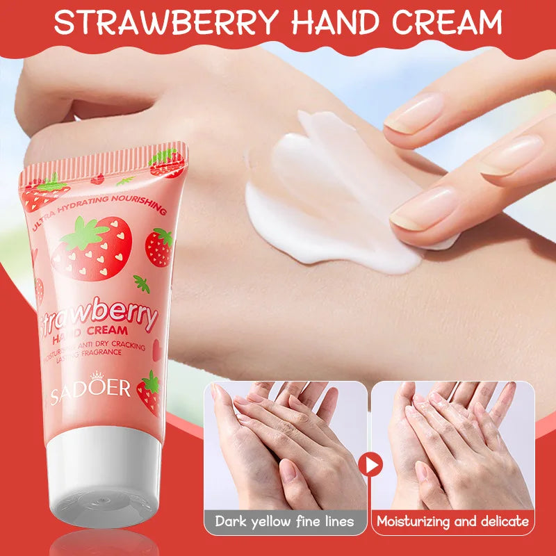 SADOER Avocado Hand Cream & Lip Balm Set | 2pc Moisture