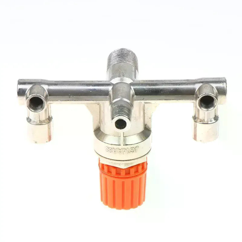 Double Outlet Air Compressor Pressure Regulator Valve | Aluminum