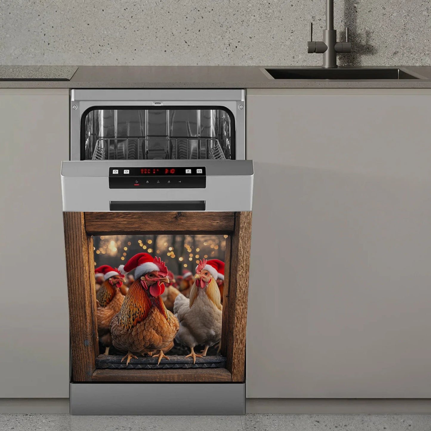 Household dishwasher magnetic patch kitchen and refrigerator magnetic patch Peaceful Pleasures Health and Wellness