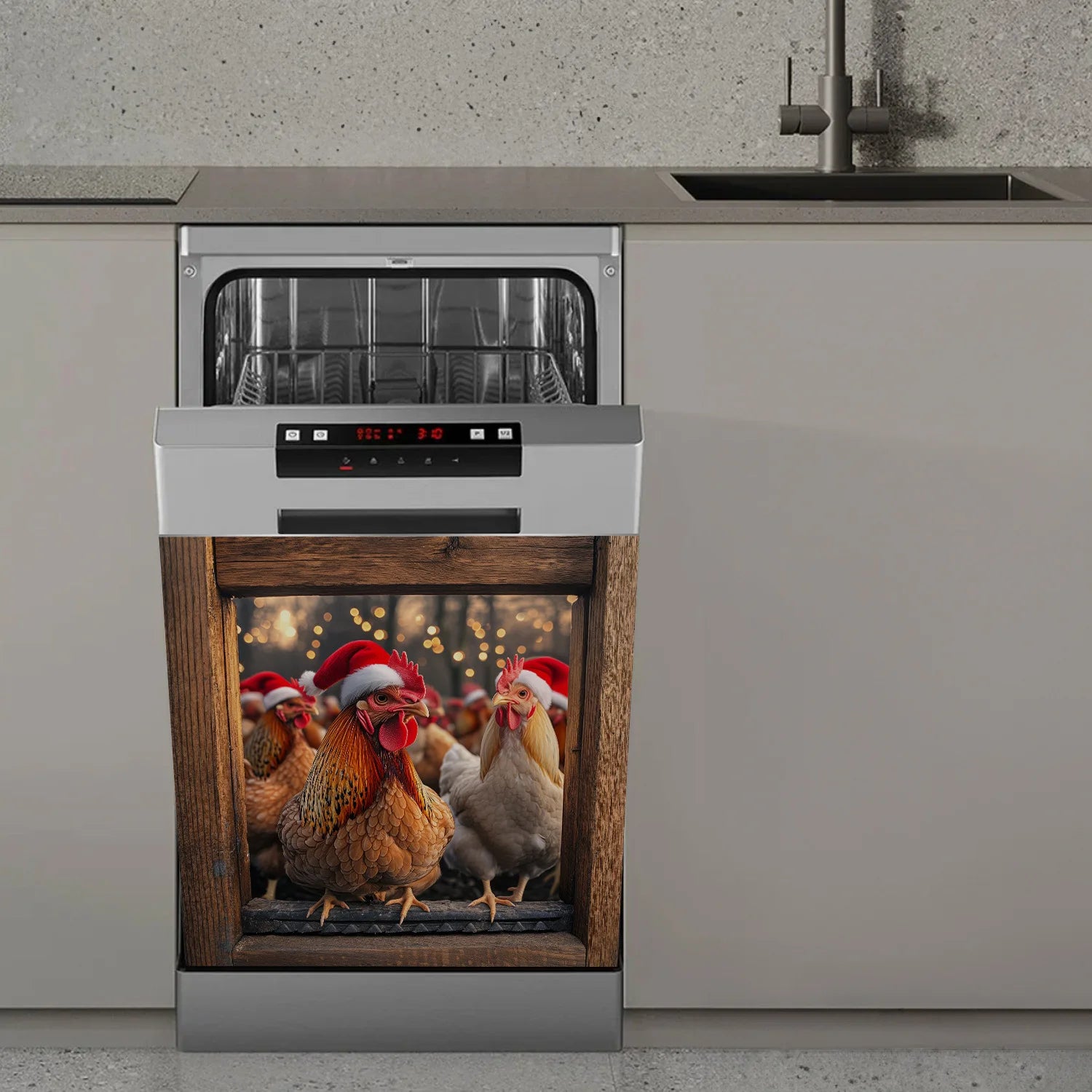 Household dishwasher magnetic patch kitchen and refrigerator magnetic patch Peaceful Pleasures Health and Wellness