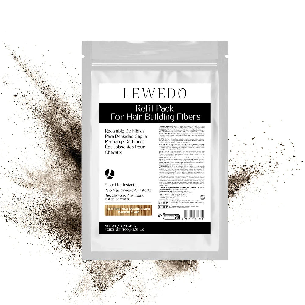 Lewedo Hair Building Fiber 100g – Keratin Thickening Powder