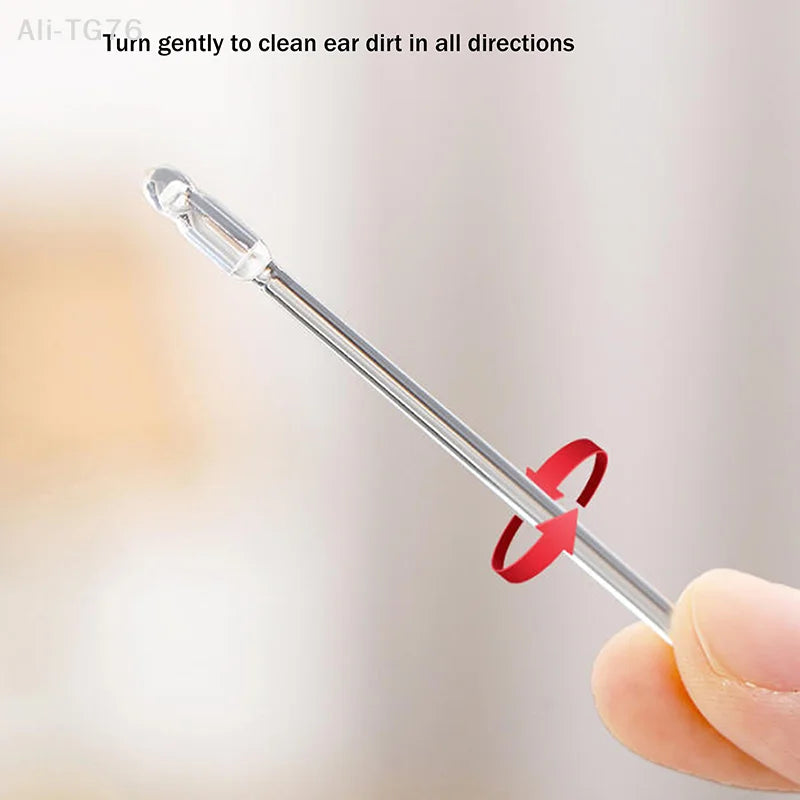 24-Pack Sticky Ear Wax Cleaner | Soft Tip Earwax Remover Tool