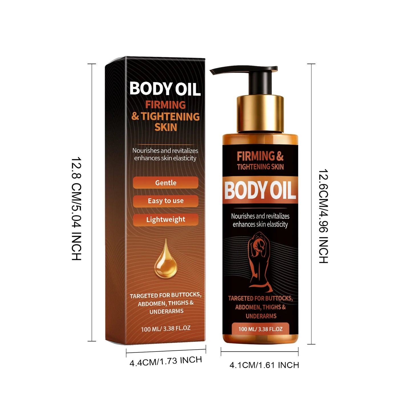 Firming Body Oil – Vitamin E, Jojoba & Rosemary | 100ml