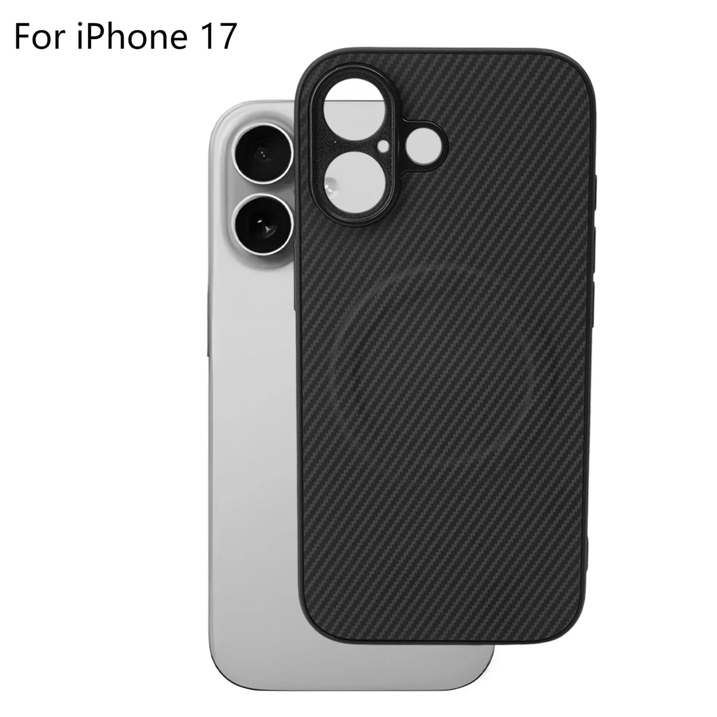 Magnetic Carbon Fiber iPhone 17 Pro Max Case | MagSafe