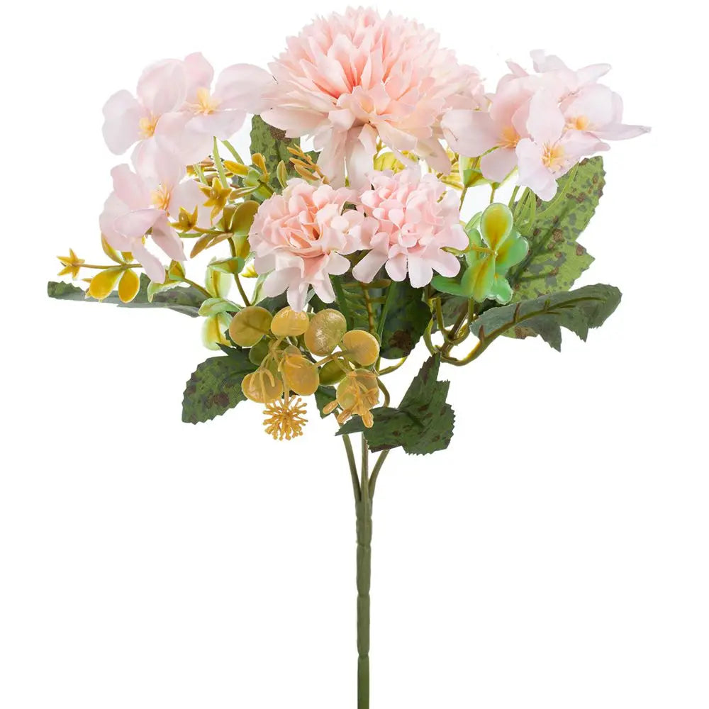 Silk Hydrangea Carnation Artificial Flowers – Wedding & Home Decor