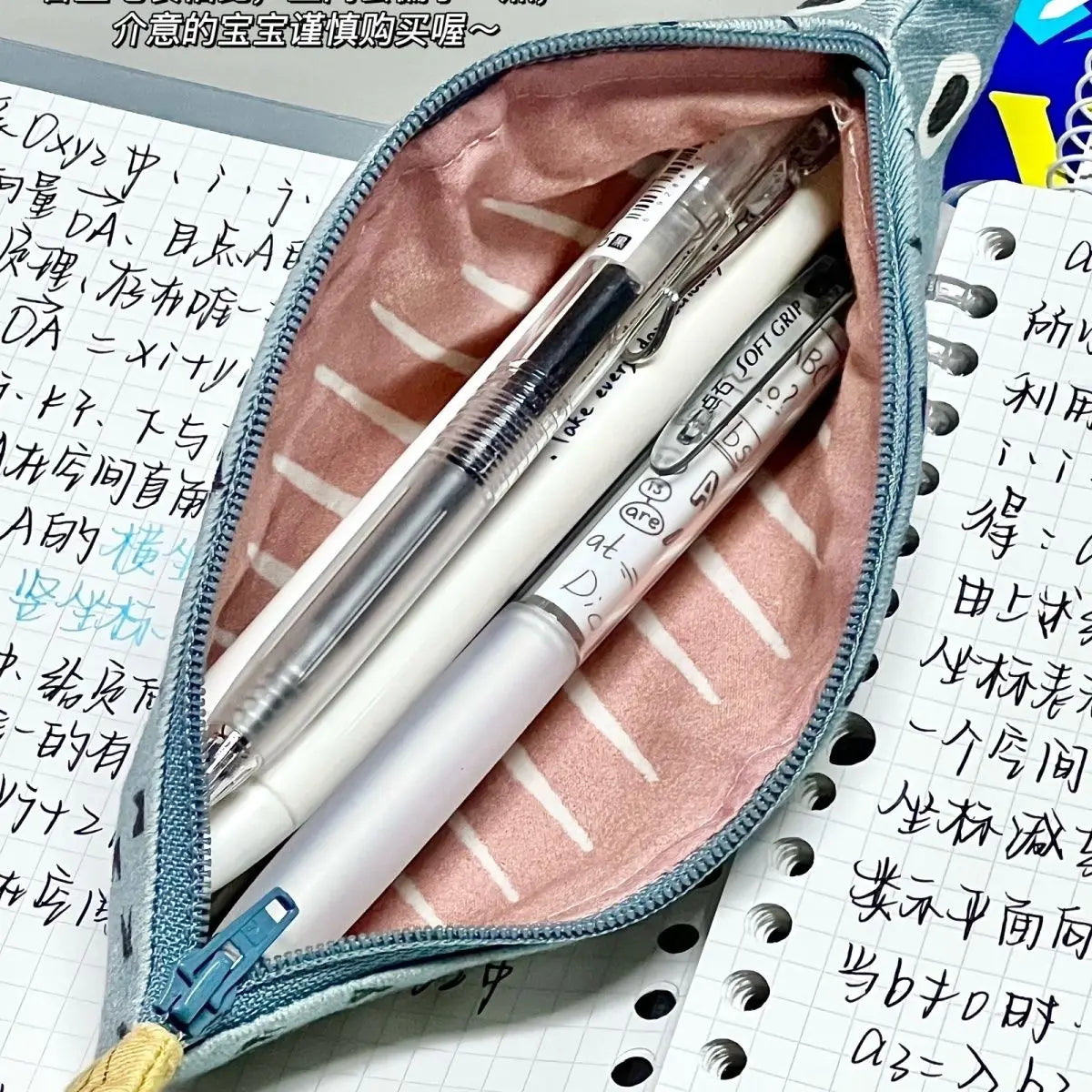 Small Fish Grouper Storage Bag Versatile and Funny Creative Storage Bag Epinephelus Pencil Case Peaceful Pleasures Health and Wellness