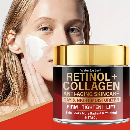 Retinol Collagen Firming Face Cream 60g | Day & Night Moisturizer Anti-Aging Face Cream Peaceful Pleasures Health and Wellness