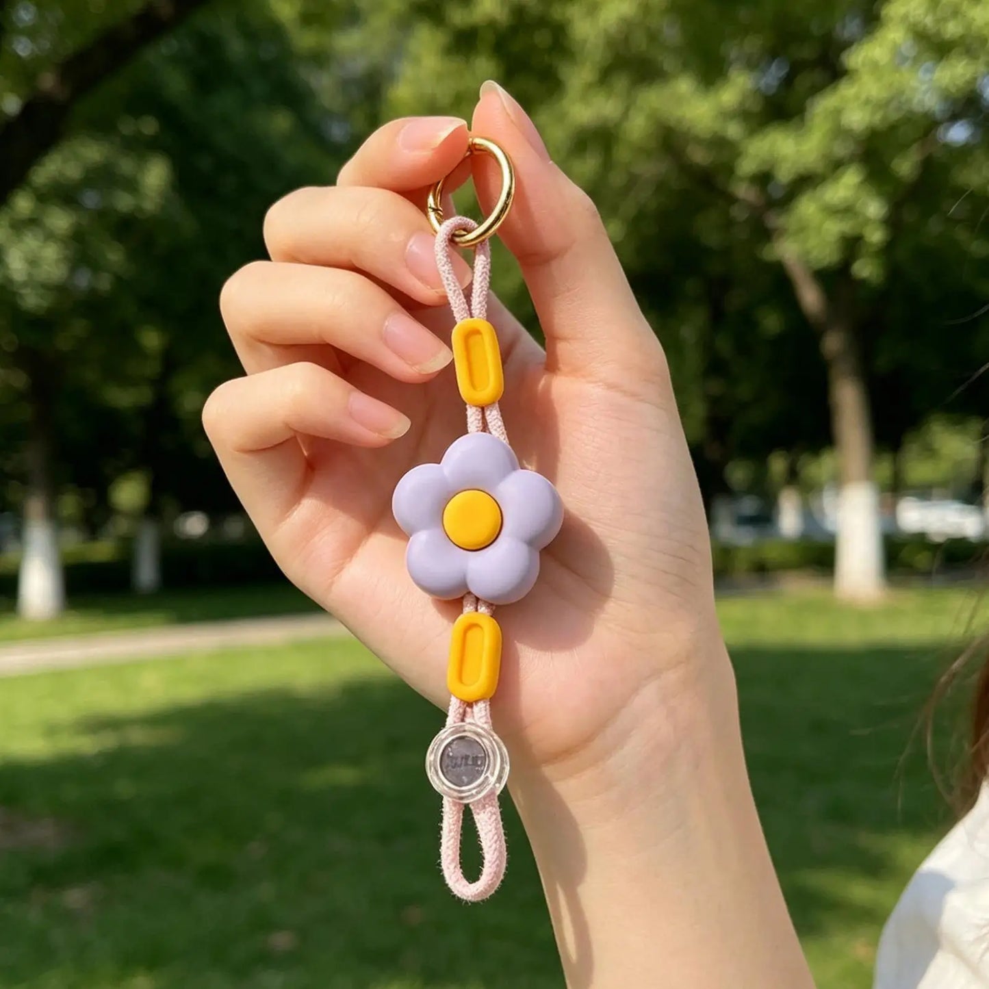 Flower Hat Clip for Travel – Adjustable Anti-Loss Cap Carrier Travel Hat Clip Peaceful Pleasures Health and Wellness