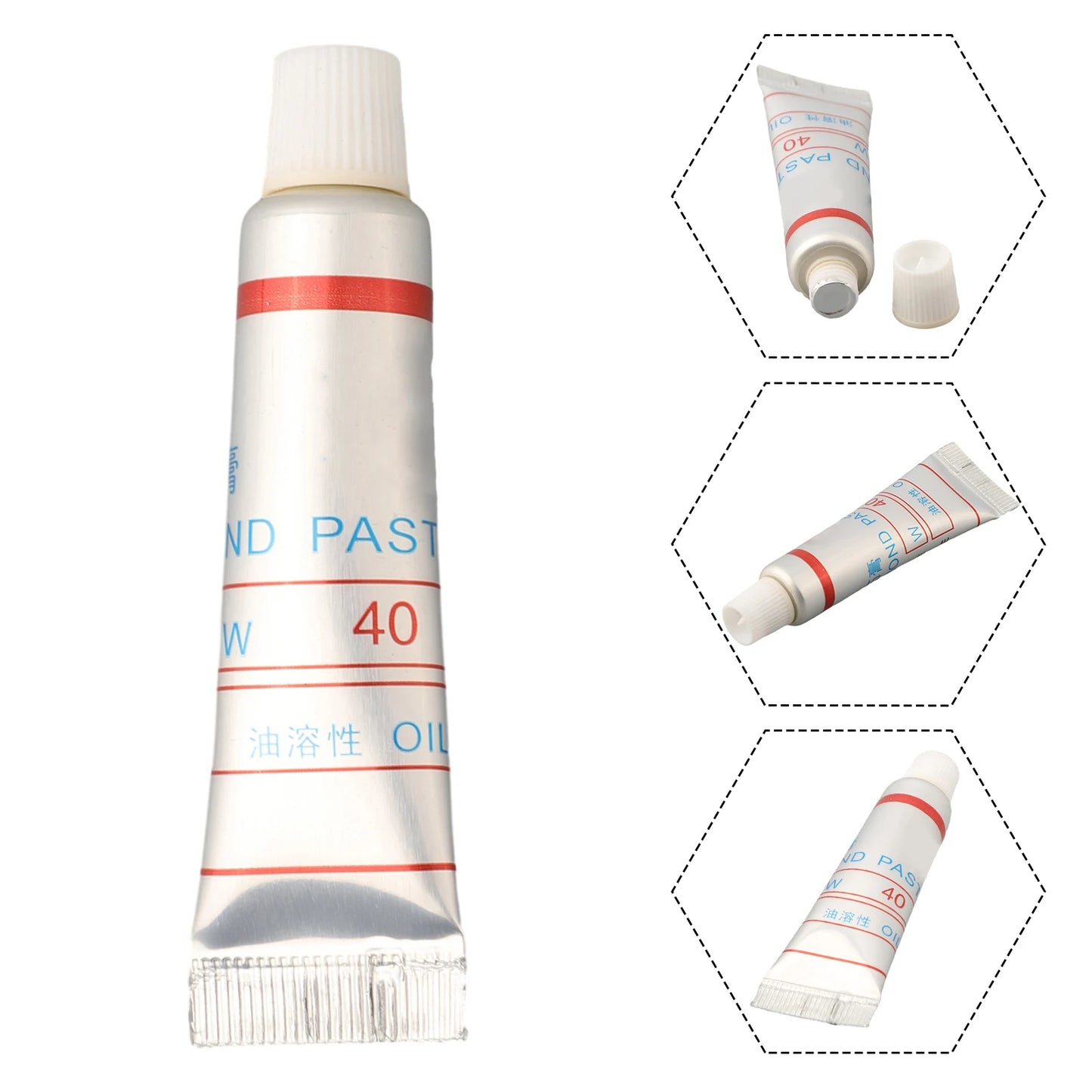 Abrasive Paste 320-10000 Grit Glass Metal Grinding Lapping Oily