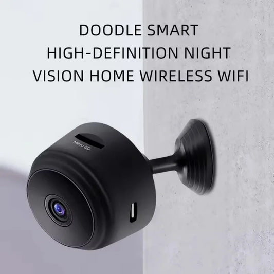 HD 1080P Mini WiFi Surveillance Camera Portable Tiny Night Vision Motion Detection Security Recorder Smart Home Nanny Cam Video Peaceful Pleasures Health and Wellness
