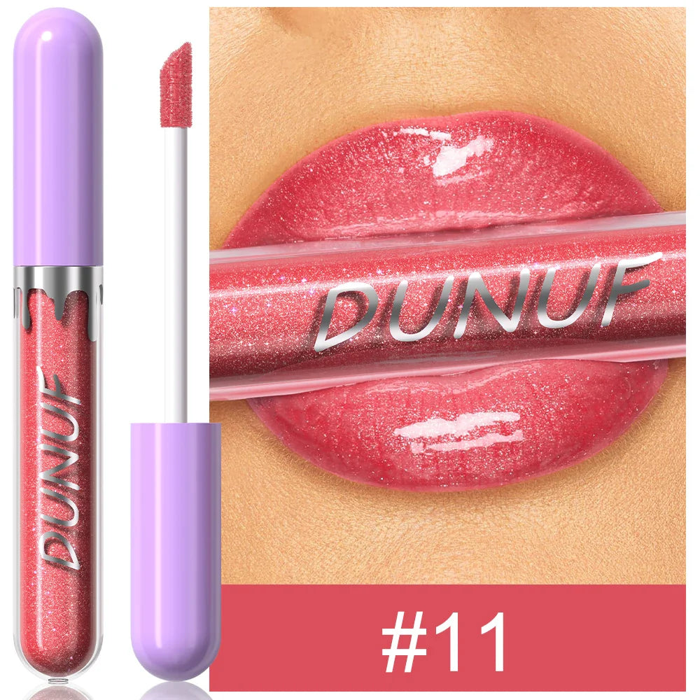 DUNUF Pearl Lip Gloss – Moisturizing, Waterproof & Long-Lasting